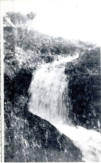 Photograph - Water falls near Hayden Mills c. 1915