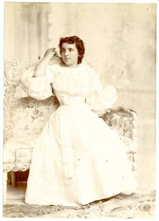 Portrait of Minnie Laird as a Young Woman