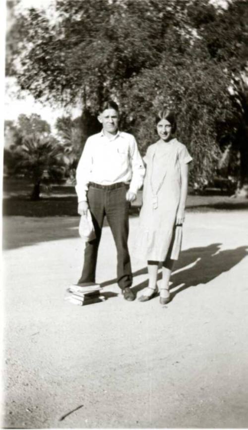 Frank Raymond and Minnie Laird at ASU
