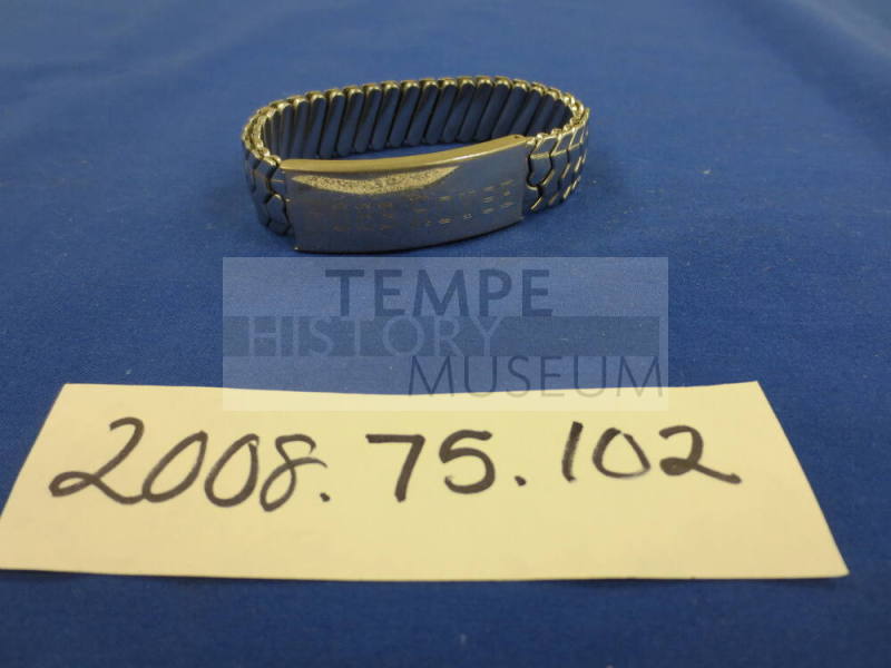 Silver-color Identification Bracelet