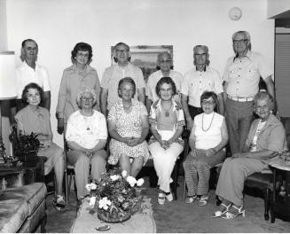 Photograph - Group of former Tempe Residents now at Friendship Village