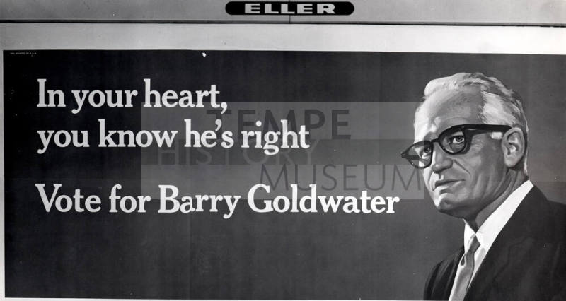 Photograph - Vote for Barry Goldwater