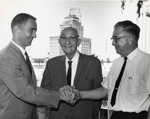 Photograph - Roye Elson, Carl hayden and Bill Copple
