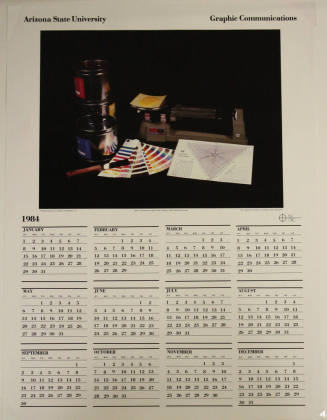 Poster- Calendar, Graphic Communications