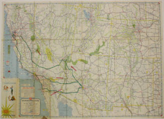 Map- AAA Map of Southwestern States