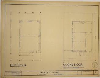 First and Second Floors of Hackett House