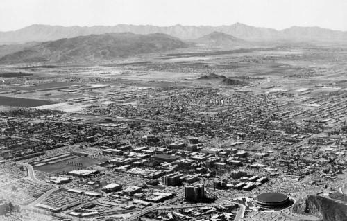 Aerial View of the City of Tempe