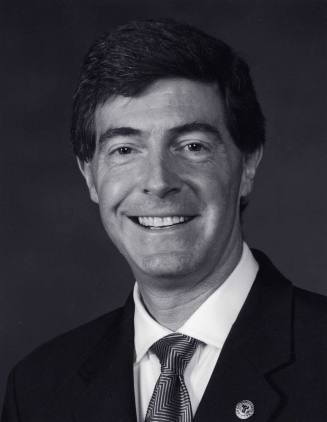 Portrait of Mayor Hugh Hallman