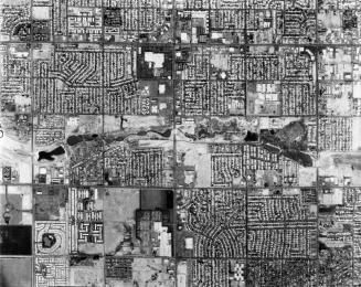 Aerial photograph of North Tempe and Scottsdale