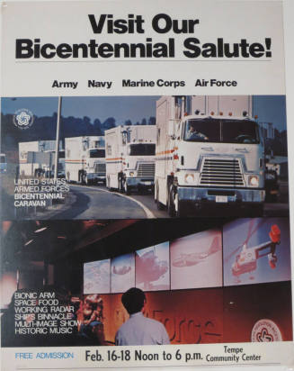 Poster - Visit Our Bicentennial Salute