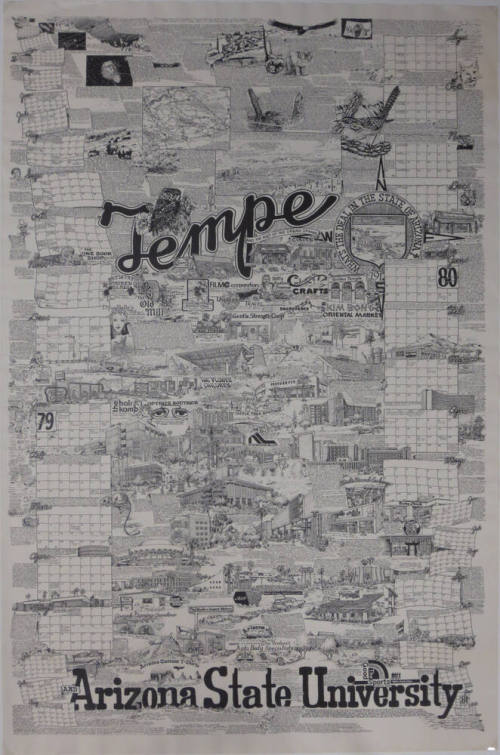 Poster - Tempe/Arizona State University Sketches and Text