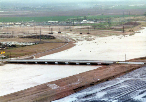 Salt River flood, Rural Road bridge