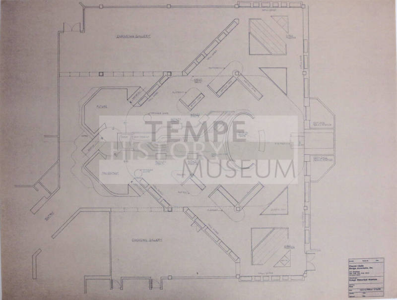 Schematic Drawing - Tempe Historical Museum