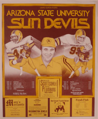 Poster- Arizona State University Sun Devils