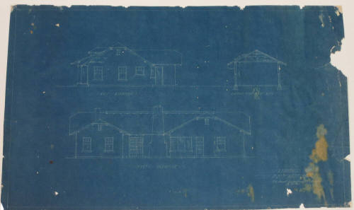 Elevations of J. Wetmore Residence