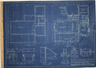 Blueprints for Buel Wetmore Home