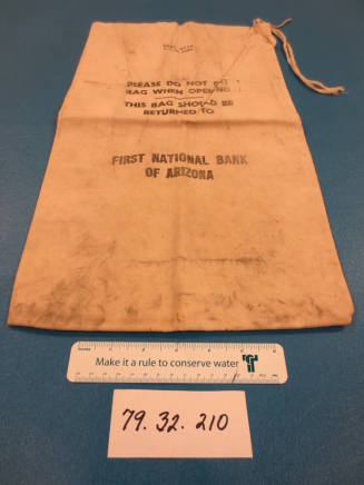 First National Bank bag