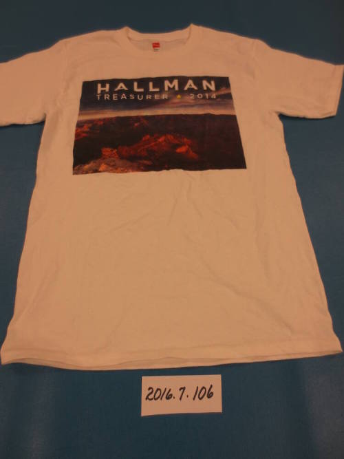 T-Shirt, Hallman Treasurer 2014