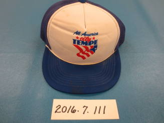 Blue Baseball Cap "All American City Tempe"