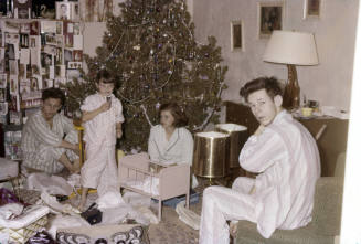 Phillips Family Christmas 1957