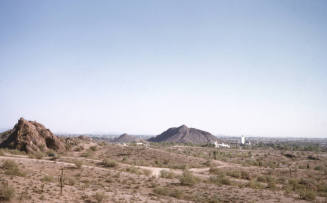 Looking Toward Tempe From Governor Monument
