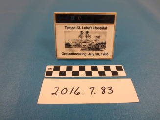 Tempe St. Lukes Hospital Ground Breaking thermometer