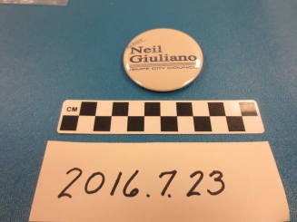 Neil Giuliano City Council Button