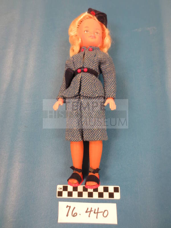 Doll, 1940s Period Dress