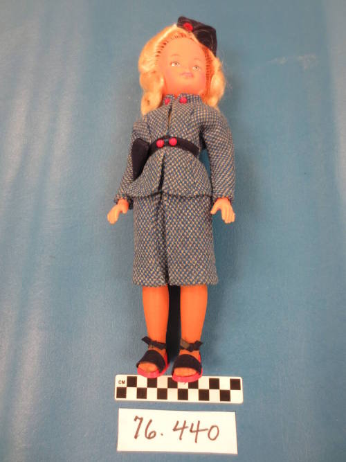 Doll, 1940s Period Dress