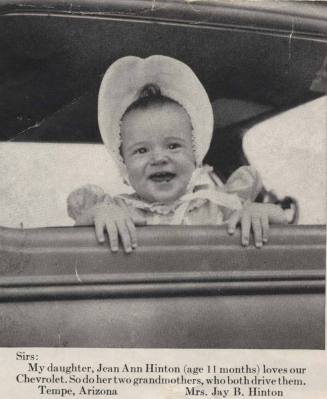 Jean Ann Hinton at 11 months