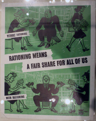 Poster - Rationing Propaganda Poster