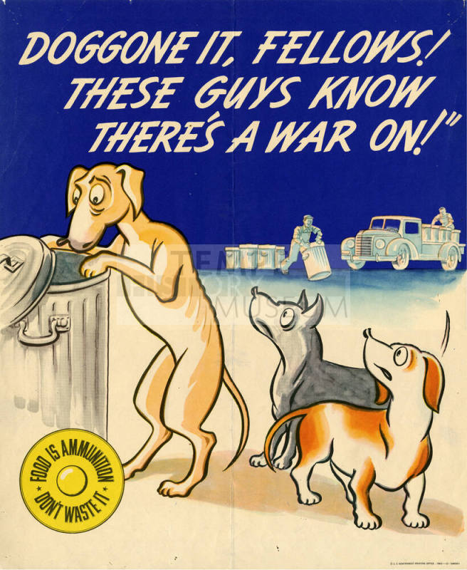 Doggone it, Fellows! These Guys Know There's a War On!