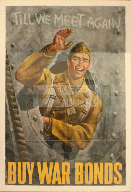 WW II Poster - Till We Meet Again  Buy War Bonds