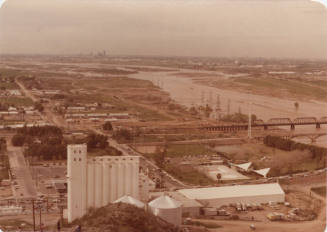 Hayden Flour Mill and Salt River Flood, 1978