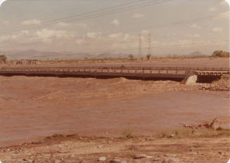 Flooded Salt River, March 1978