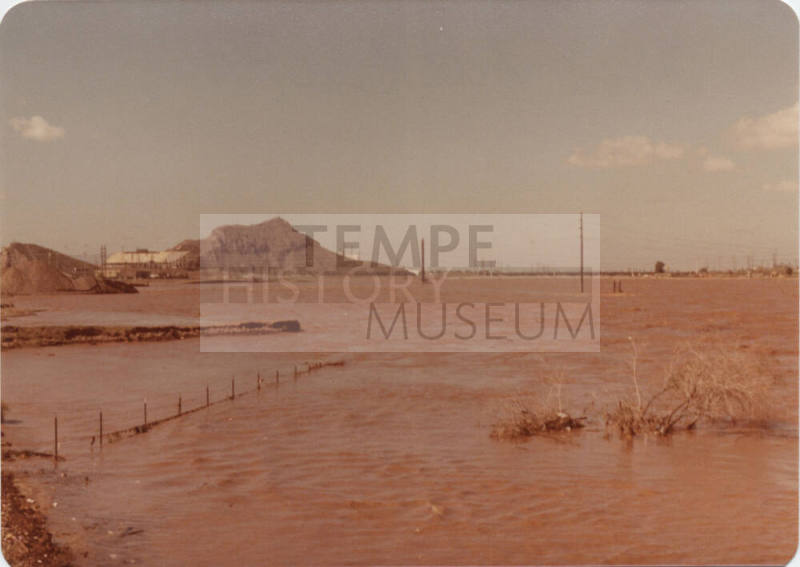 Salt River in Flood, March 1978
