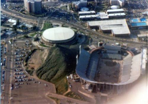 Aerial View of ASU Stadium, 1992
