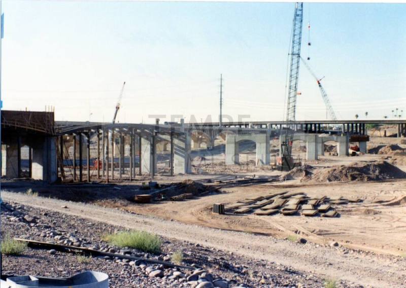 New Mill Ave. Bridge under Construction, 1992