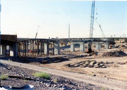 New Mill Ave. Bridge under Construction, 1992