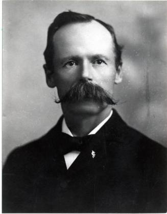Portrait of Man with Large Mustache