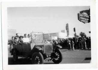 Early Motorcar in Parade