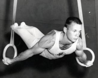 Chris Evans (ASU Gymnast) on Rings