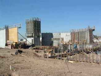 Tempe Center for the Arts construction photograph-Theater Site