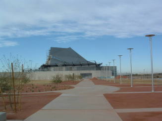 Tempe Center for the Arts construction photograph- West Facing View