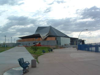 Tempe Center for the Arts construction photograph-South Facing View of TCA