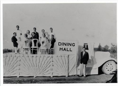 Dining Hall parade float