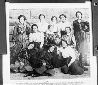 Normal School's Women's Basketball Team of 1899