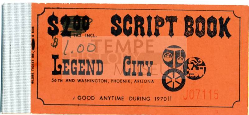 Legend City Script Book
