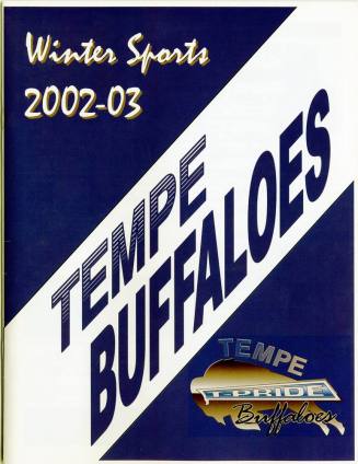 Tempe High School Winter Sports Booklet for 2003-2003