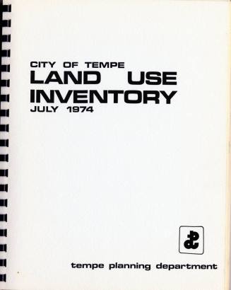 Tempe Land Use Inventory 1974